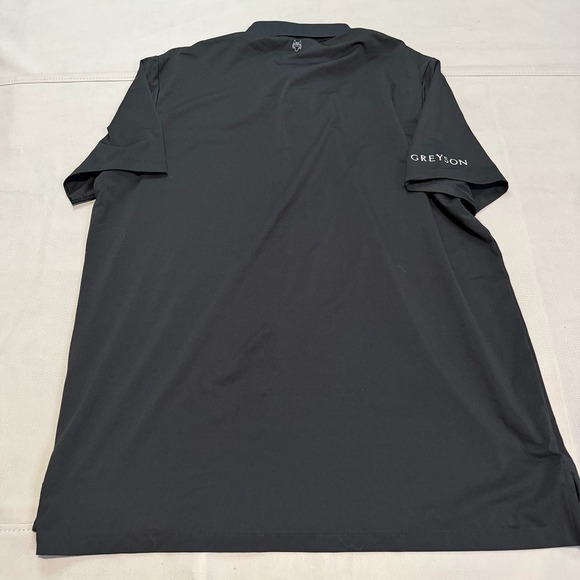 PXG Greyson Wolf Men Black Pro Extreme Golf Polo Active Shirt Performance-5074 - Picture 3 of 9